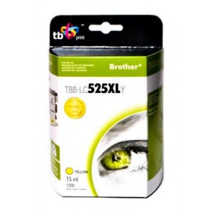 TB Print Tusz zamiennik do Brother LC529/539 YELLOW TBB-LC525XLY