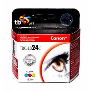 TB Print Tusz TBC-L024C (Canon BCI24C) Colour 100% nowy TB Print Tusz TBC-L024C (Canon BCI24C) Colour 100% nowy