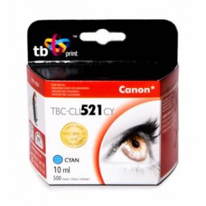 TB Print Tusz TBC-CLI521CY (Canon CLI-521) blekitny