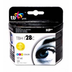 TB Print Tusz TBH-728C (HP Nr 28 - C8728A) Kolor refabrykowany
