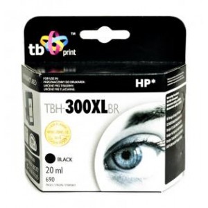 TB Print Tusz zamiennik do HP DJ F2420 Czarny refabrykowany TBH-300XLBR