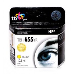 TB Print Tusz zamiennik do HP DJ Advantage 3225 Yellow ref. TBH-655YR
