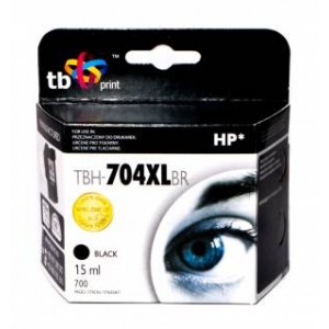 TB Print Tusz zamiennik do HP DJ IA 2060 Czarny refabrykowany XL TBH-704XLBR (HP nr 704 CN692AE)