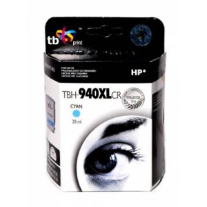 TB Print Tusz zamiennik do HP OJ Pro 8000 blekitny refabrykowany TBH-940XLCR