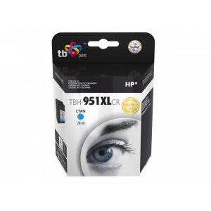 TB Print Tusz zamiennik do HP OJ Pro 8100 blekitny refabrykowany TBH-951XLCR