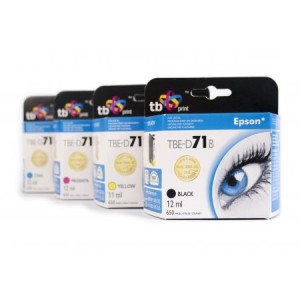 TB Print Zestaw do Epson D71 4 nowe tusze