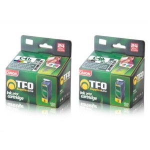 Zestaw TFO 2 tusze Canon PG40 20ml i CL41 18ml