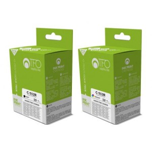 Zestaw TFO 2 tusze Canon PG512 15ml i CL513 13ml