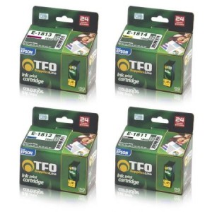 Zestaw TFO 4 tusze Epson CMYK T1811 - T1814