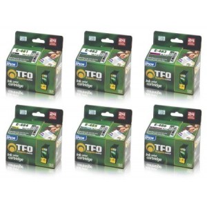 Zestaw TFO 6x tusz Epson T0481 T0486