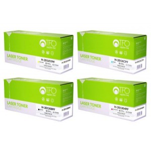 Zestaw tonerów TFO HP 201X CMYK 4 kolory