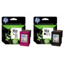 Zestaw HP 703 czarny CD887AE kolor CD888AE