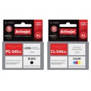 Zestaw Activejet do Canon PG-545 CL-546 - 2 tusze XL