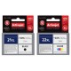 Zestaw Activejet do HP 21 HP 22 czarny i kolor - 2 tusze XL