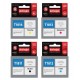 Zestaw Activejet do Epson T1811-T1814 - 4 tusze CMYK XL