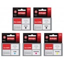 Zestaw Activejet do Canon PGI-520 CLI-521 - 5x nowy tusz chip