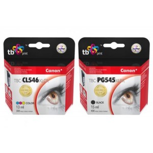 Zestaw TB Print Canon CL-546 / PG-545 - czarny i kolor XL
