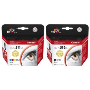 Zestaw TB Print Canon CL-511 / PG-510 - czarny i kolor