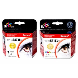 Zestaw TB Print Canon CL-541 / PG-540 - czarny i kolor XL