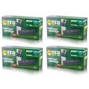 Zestaw TFO 4 tonery do HP 125A nowe CMYK chip