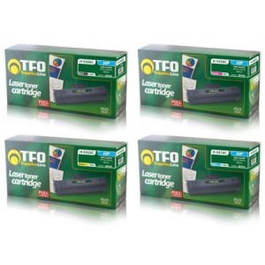 Zestaw TFO 4 tonery do HP 125A nowe CMYK chip Zestaw TFO 4 tonery do HP 125A nowe CMYK chip