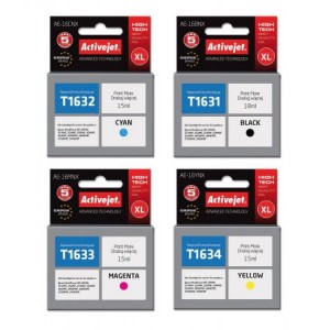 Zestaw Activejet do Epson 16XL 4 tusze CMYK