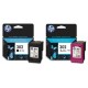 Zestaw HP 302 - czarny F6U66AE i kolor F6U65AE