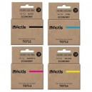 Zestaw Actis do Epson T0711 T0712 T0713 T0714 4 tusze CMYK