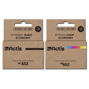 Zestaw Actis 2x tusz do HP 652 czarny + kolor Zestaw Actis 2x tusz do HP 652 czarny + kolor