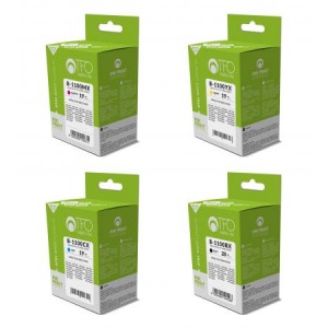 Zestaw TFO do Brother LC1100 / LC980 4 tusze CMYK