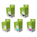 Zestaw TFO 5x tusz do Canon 580 581 XXL CMYKK