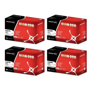 Zestaw Asarto 4 tonery do Brother TN241BK i TN245 CMY