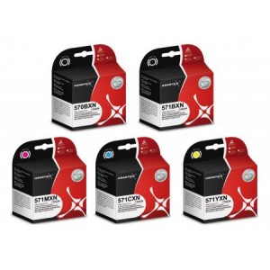 Zestaw Asarto 5x tusz do Canon PGI570 / CLI571 XL