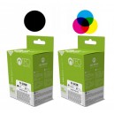 Zestaw TFO 2 tusze do HP 338 i 343 czarny + kolor