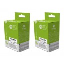 Zestaw TFO do HP 302 - czarny 17ml + kolor 15ml