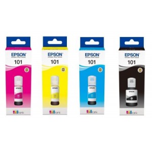 Zestaw Epson EcoTank 101 - 4 kolory CMYK