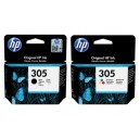 Zestaw HP 305 oryginalne tusze czarny + kolor