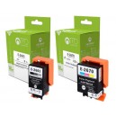 Zestaw 2x tusz TFO do Epson do WF-100W - czarny T2661 kolor T2670