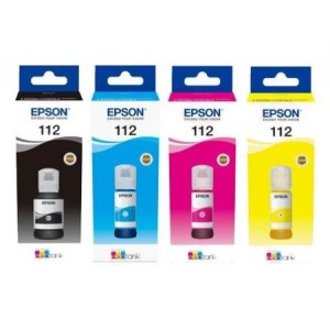 Zestaw Epson EcoTank ET112 - 4 kolory CMYK