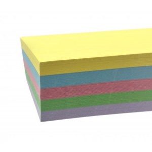 Papier biurowy ksero kolorowy A4 mix pastelowy 5 kolorów 80-120 gr 200 arkuszy
