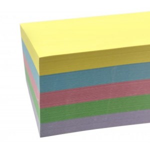 Papier biurowy ksero kolorowy A4 mix pastelowy 5 kolorów 80-120 gr 500 arkuszy